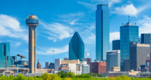 September 26 – 28 | 2024 SEGD Conference Experience Dallas View of downtown Dallas, TX skyline