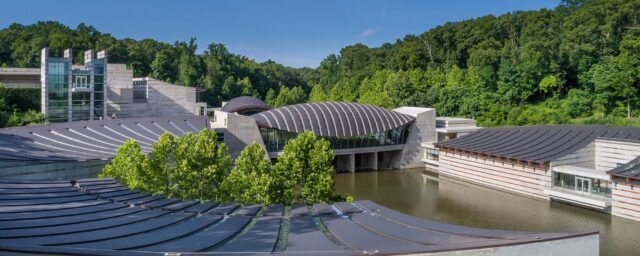 exterior of Crystal Bridges Museum of American Art