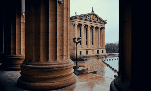 Exterior of the Philadelphia Museum of Art