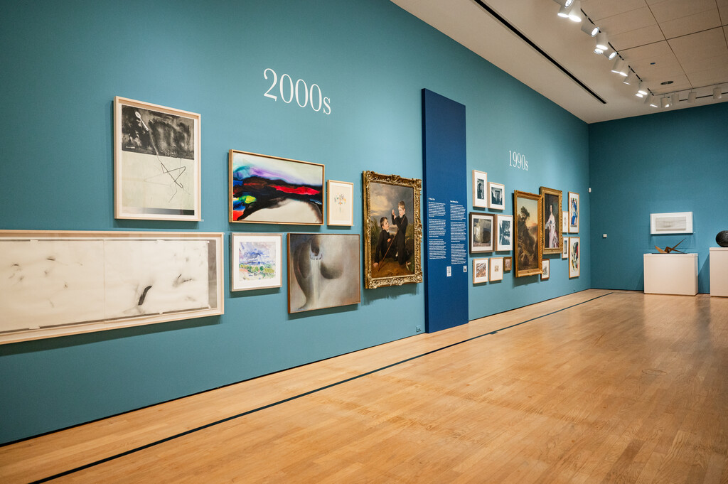 artworks at OKCMOA From the Vault exhibition