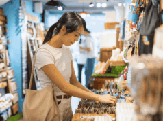 April 8 | I’m In Charge of a Museum Store. Now What? woman browsing items in a gift shop